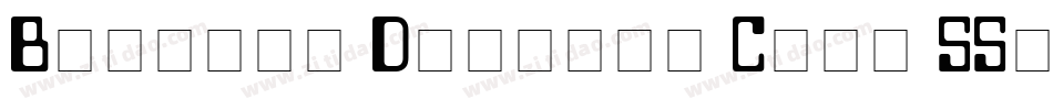 Brioche Display Caps SSi字体转换